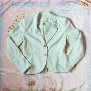 Pastel sea foam green Calvin Klein